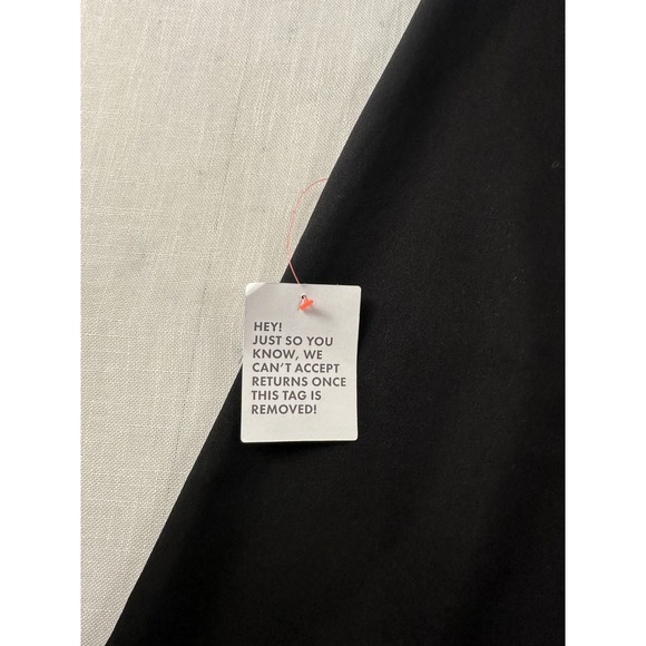 ASOS DESIGN Petite Black Wide Leg High Waisted Trousers Size US 4 137111422 - Picture 8 of 8